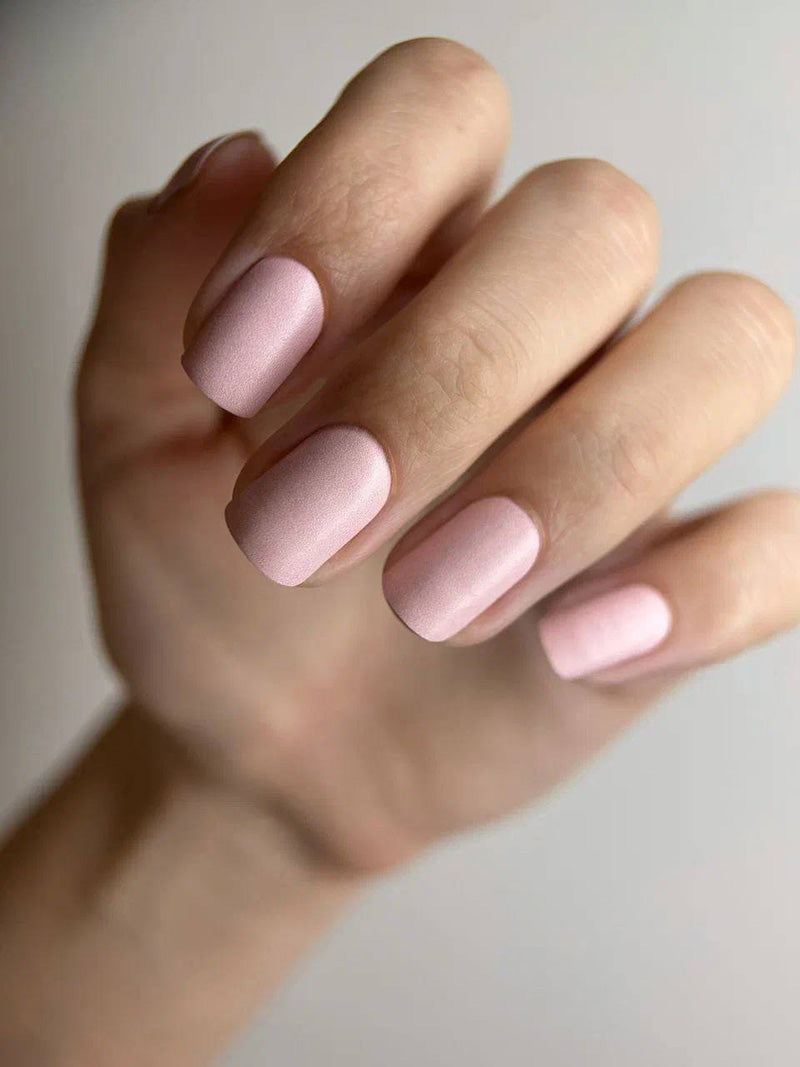 Manicure Light Dusty Pink. Nail wraps WM-523