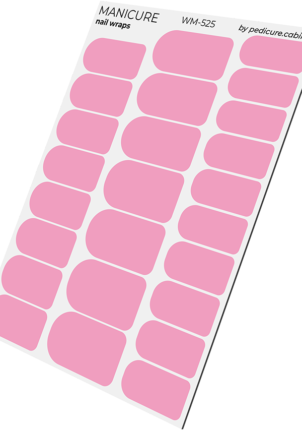 Manicure Soft Pink. Nail wraps WM-525