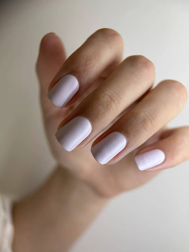 Manicure Light Lilac. Nail wraps WM-527