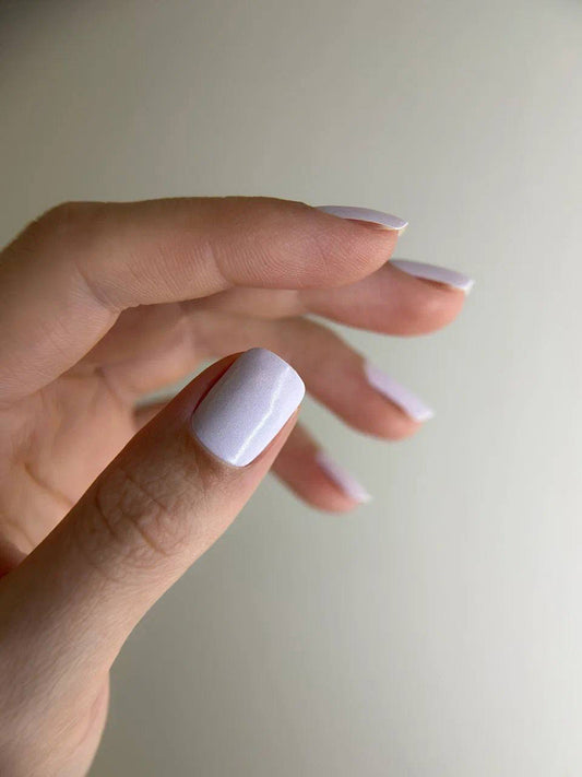 Manicure Light Lilac. Nail wraps WM-527