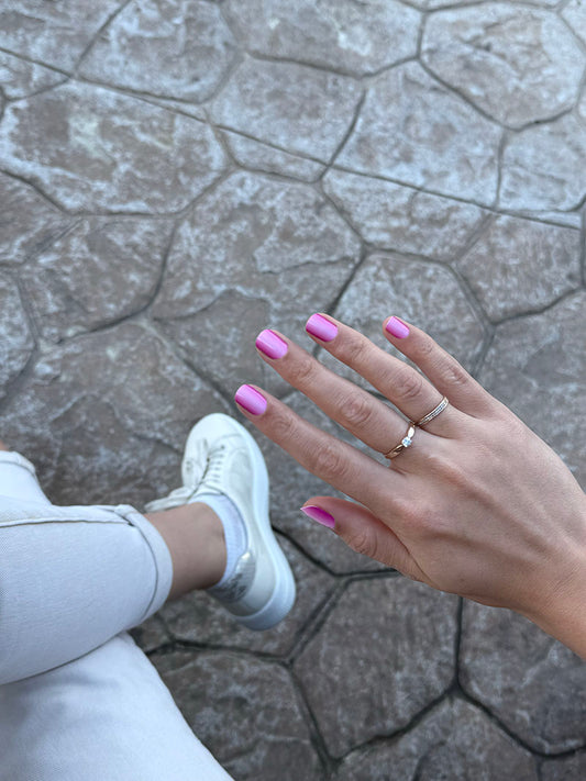 Manicure Gradient. Pink. Nail wraps WM-556