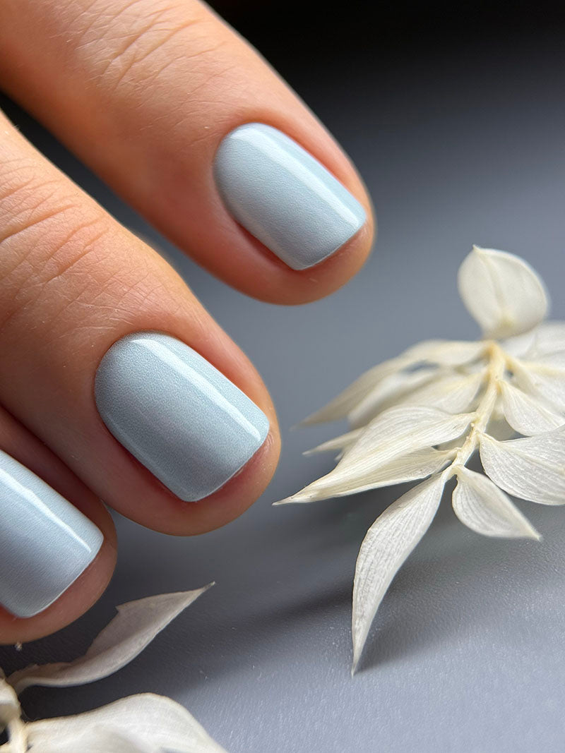 Manicure Twigs. Blue. Nail wraps WM-573