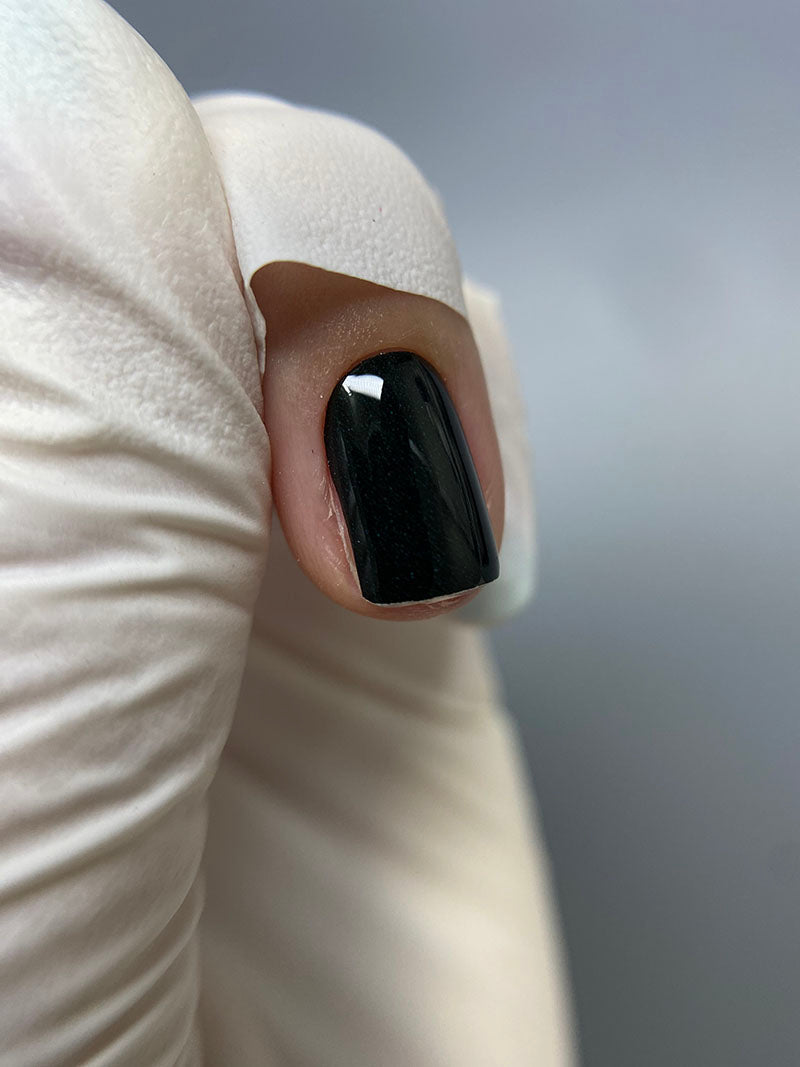 Manicure Black. Nail wrap WM-782