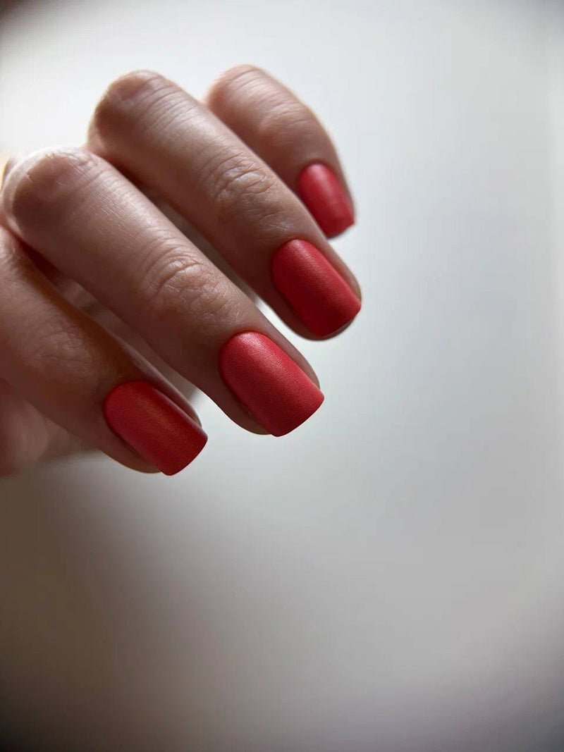 Manicure Coral. Nail wraps WM-396