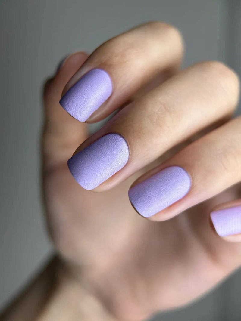 Manicure Light Lilac. Nail wraps WM-522