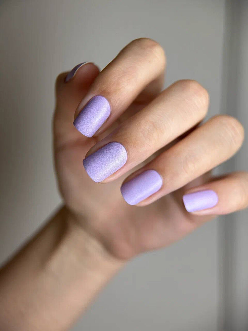 Manicure Light Lilac. Nail wraps WM-522