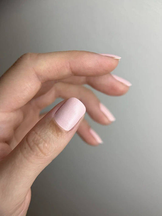 Manicure Light Dusty Pink. Nail wraps WM-523