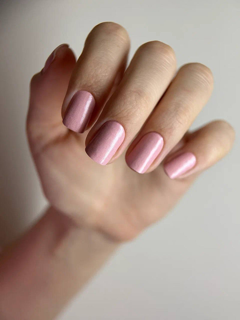 Manicure Dusty Pink. Nail wraps WM-524