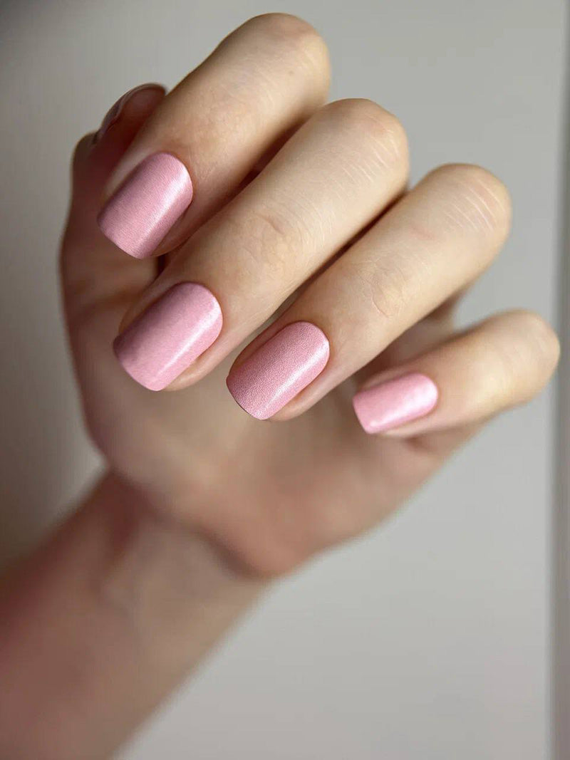 Manicure Dusty Pink. Nail wraps WM-524