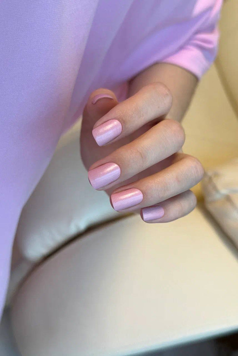 Manicure Dusty Pink. Nail wraps WM-524