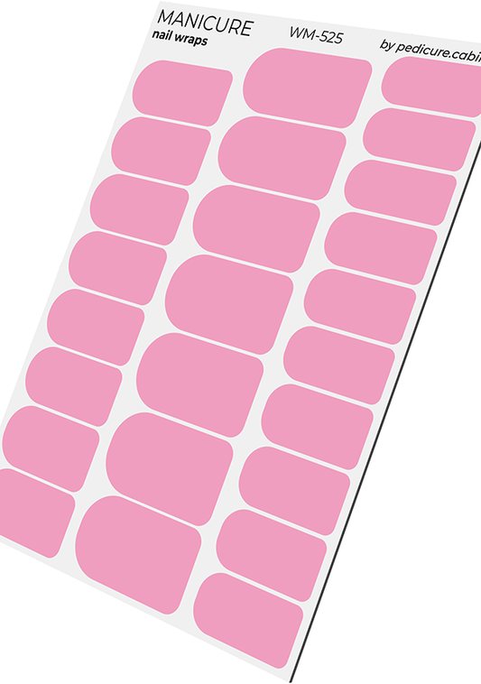 Manicure Soft Pink. Nail wraps WM-525