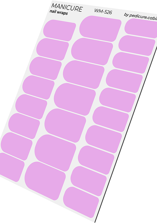 Manicure Light Pink. Nail wraps WM-526