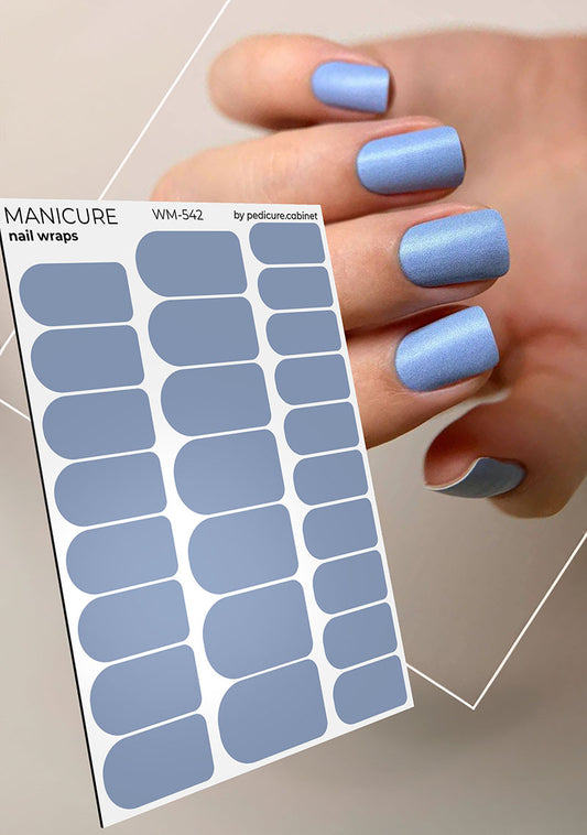 Manicure Denim. Nail wraps WM-542