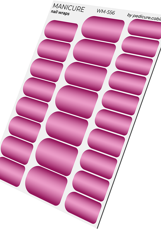 Manicure Gradient. Pink. Nail wraps WM-556