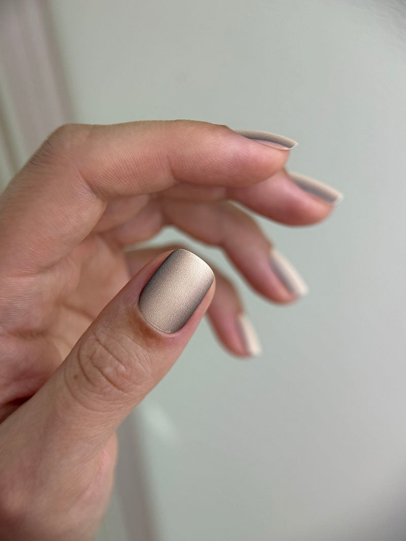 Manicure Gradient. Brown. Nail wraps WM-557