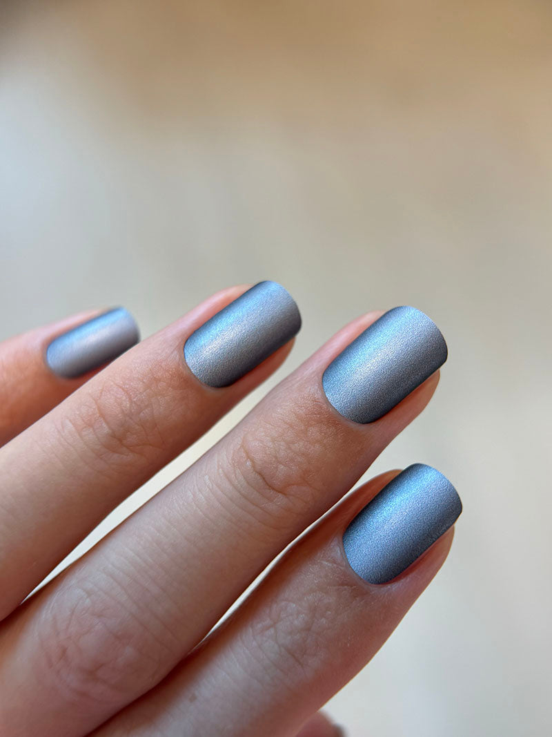 Manicure Gradient. Gray. Nail wraps WM-560