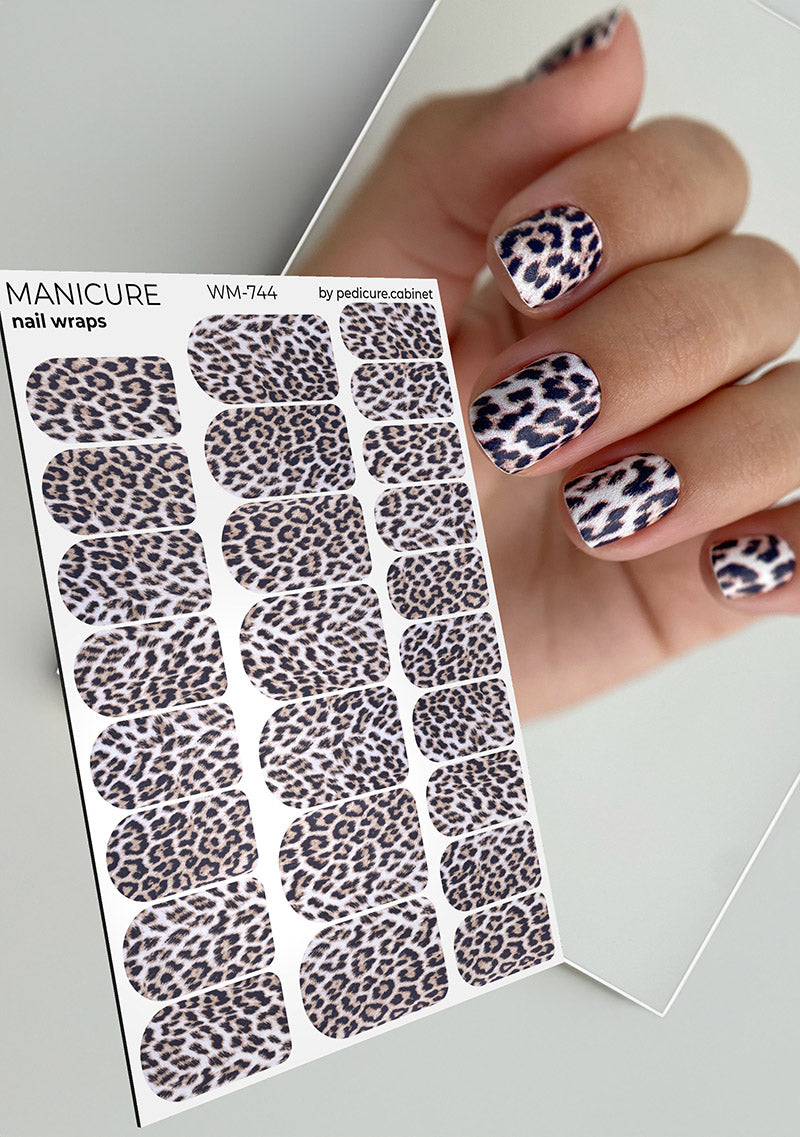 Manicure Leo. Small Delicate. Nail wrap WM-744