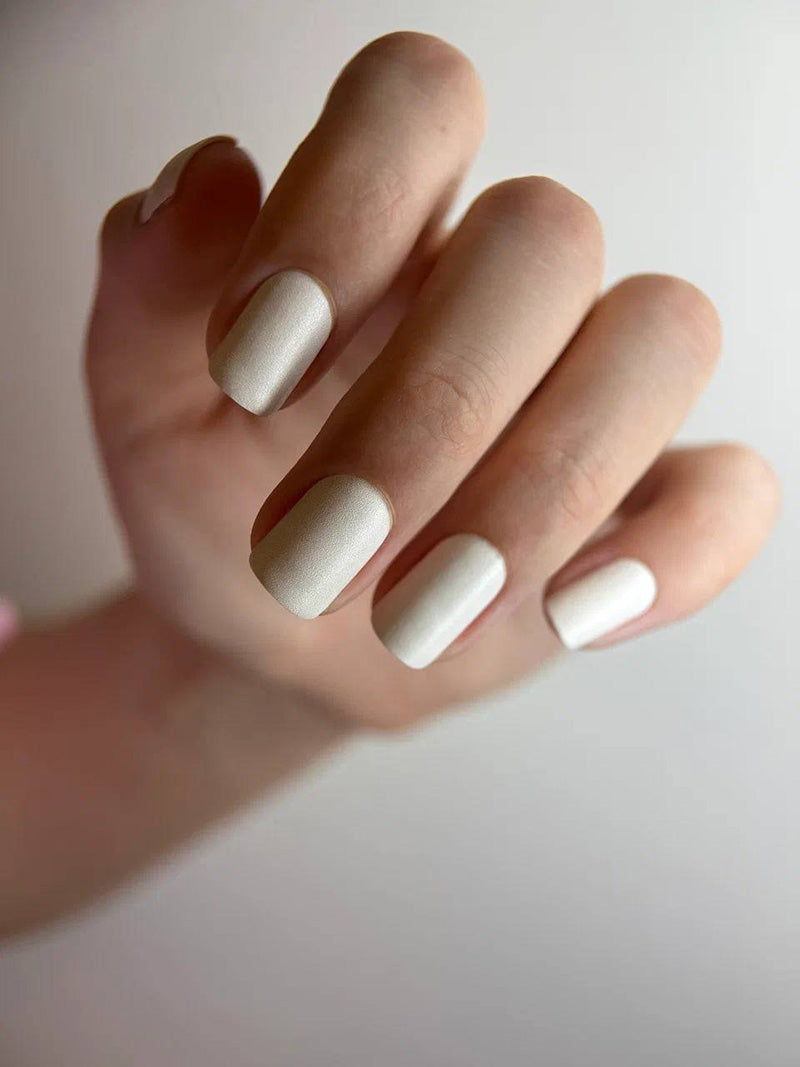 Manicure Beige. Nail wrap WM-779