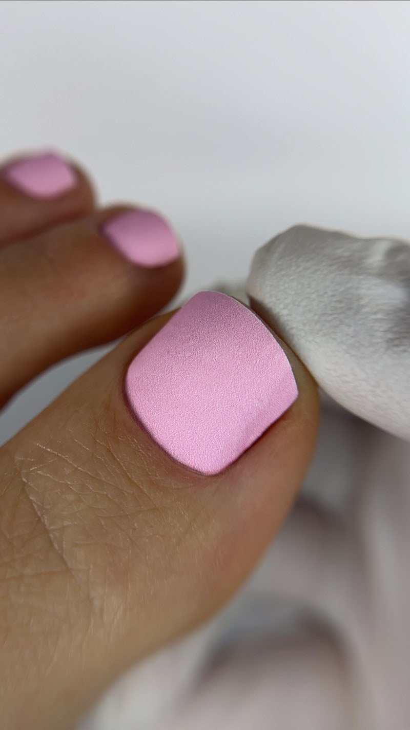 Pedicure Pink delicate. Nail wrap WR-806