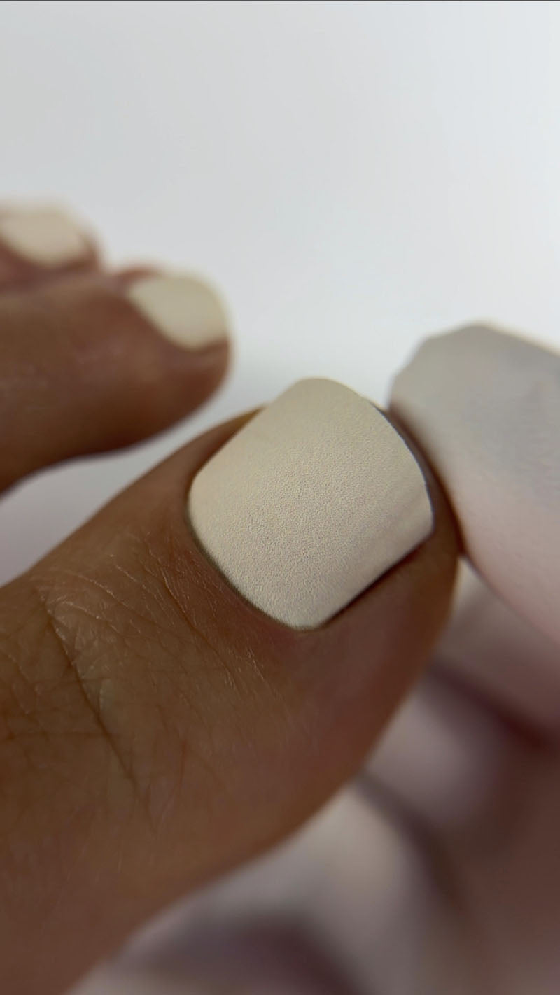 Pedicure Beige. Nail wrap WR-808