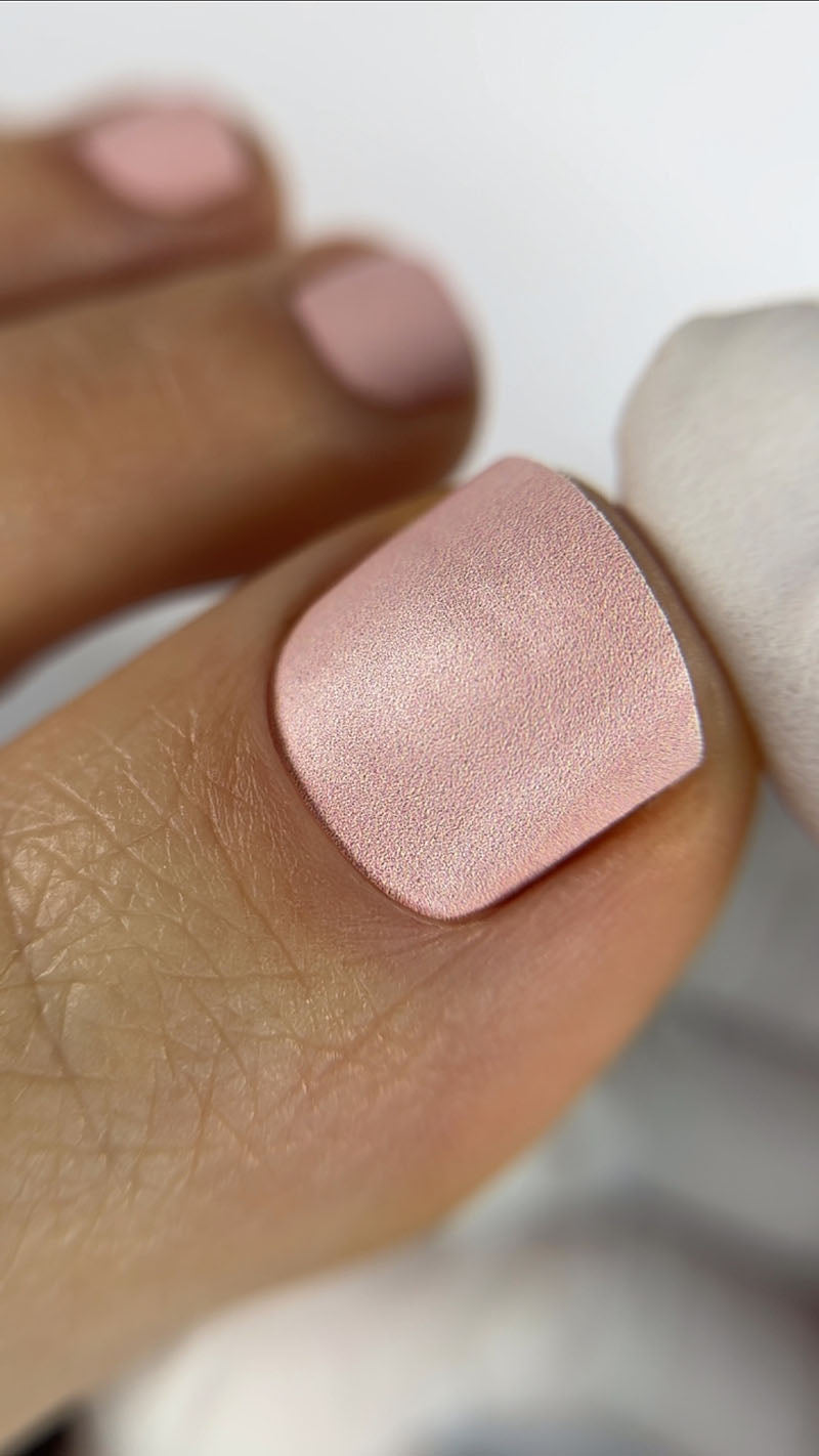 Pedicure Dusty Pink. Nail wrap WR-810