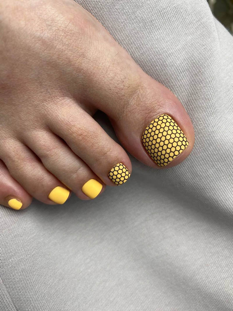 Pedicure Mesh. Nail water decals SR-015